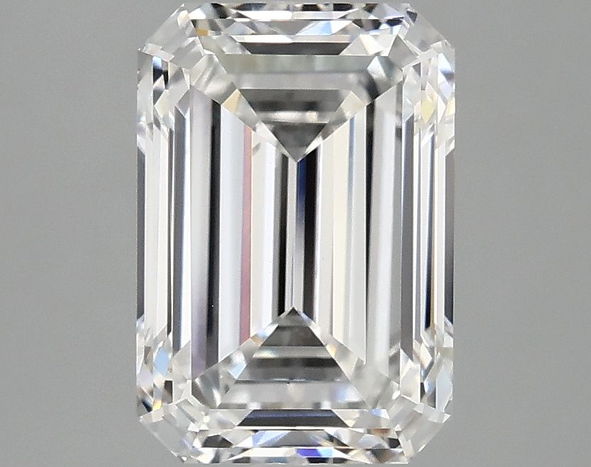 2.97 ct. emerald Lab Grown Diamond front image