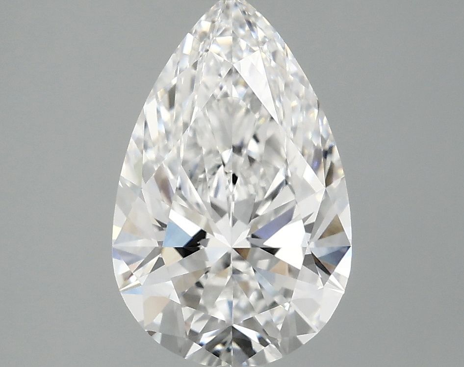 2.10 ct. pear Lab Grown Diamond front image