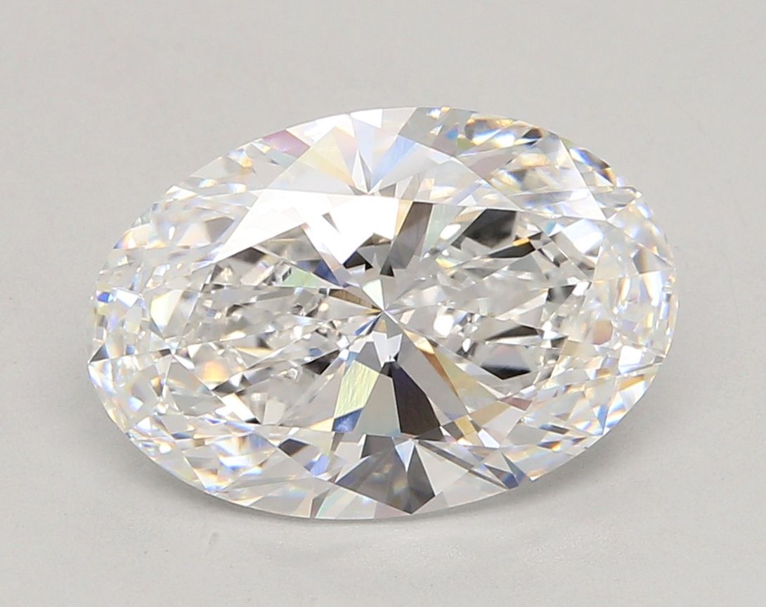 5.06 ct. oval Lab Grown Diamond front image