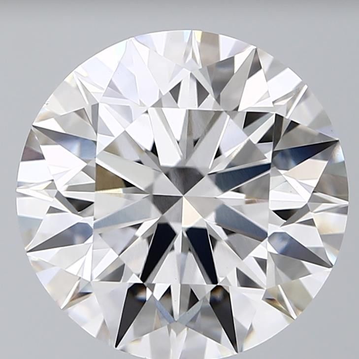 6.60 ct. round Lab Grown Diamond front image