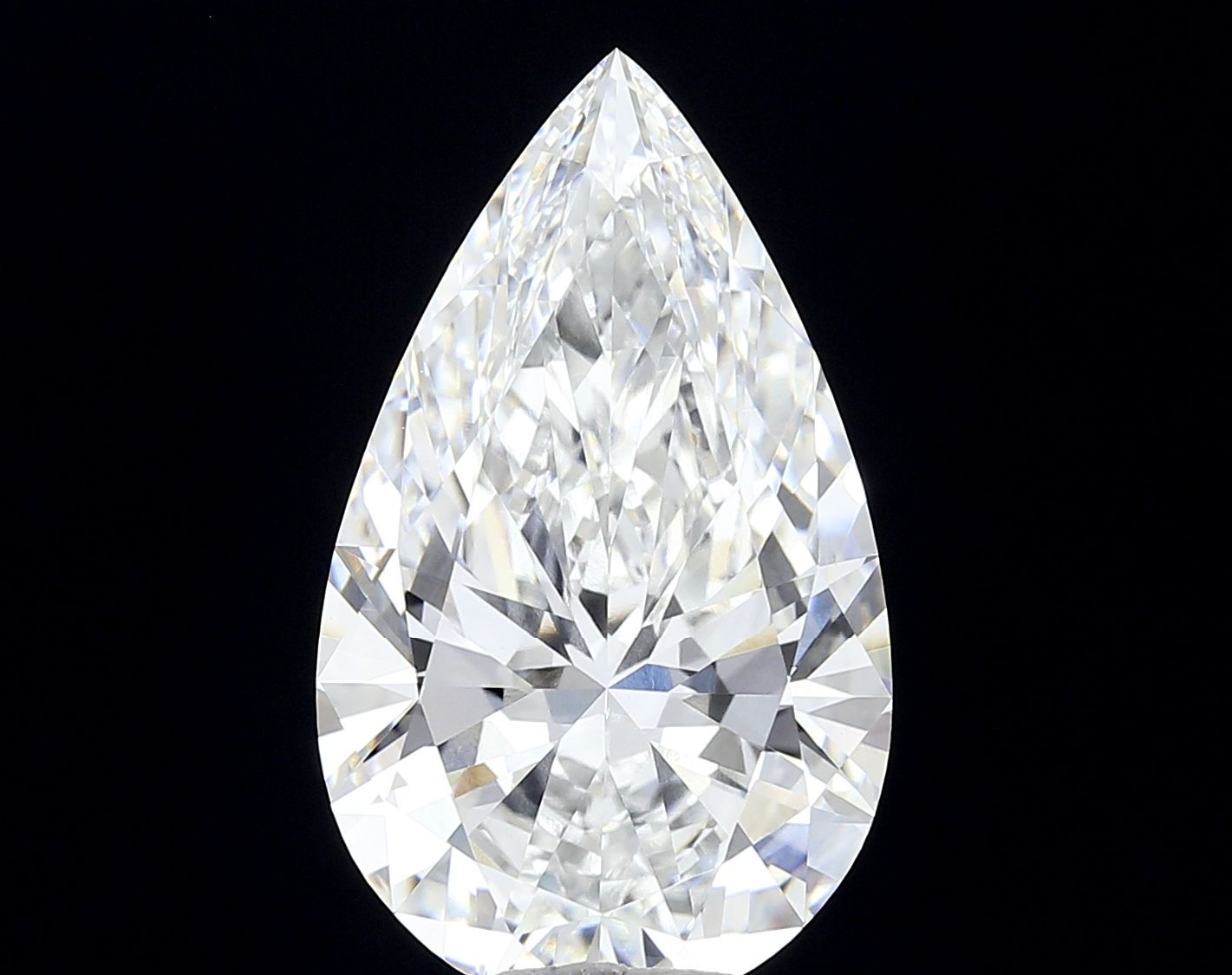 10.12 ct. pear Lab Grown Diamond front image