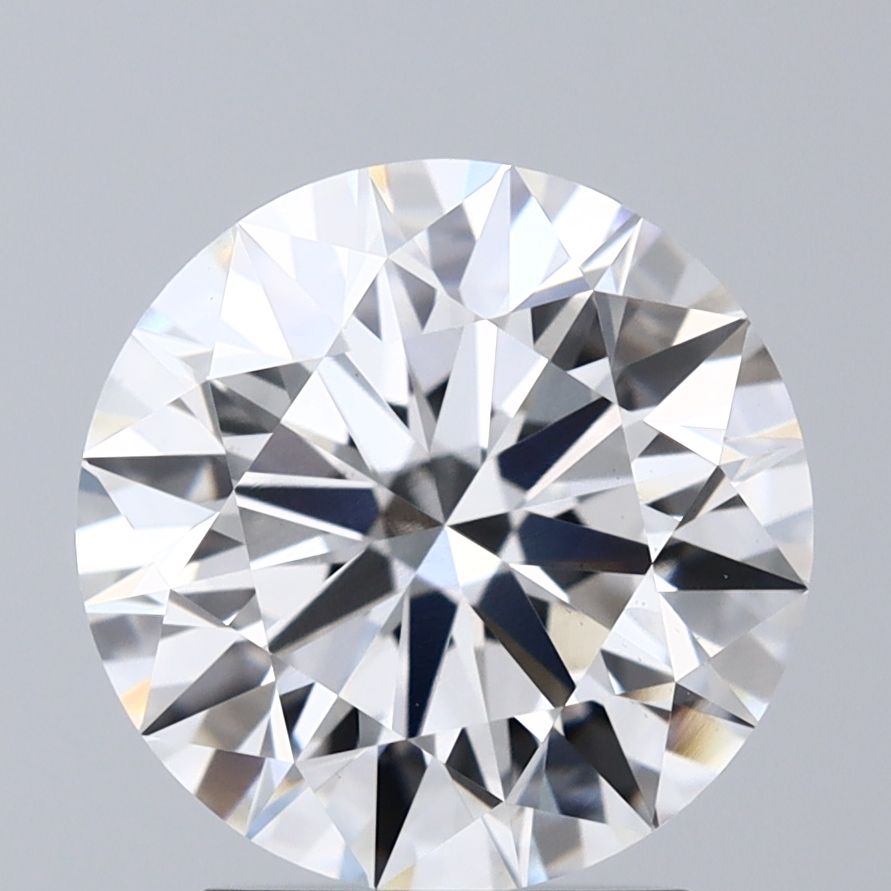 2.56 ct. round Lab Grown Diamond front image