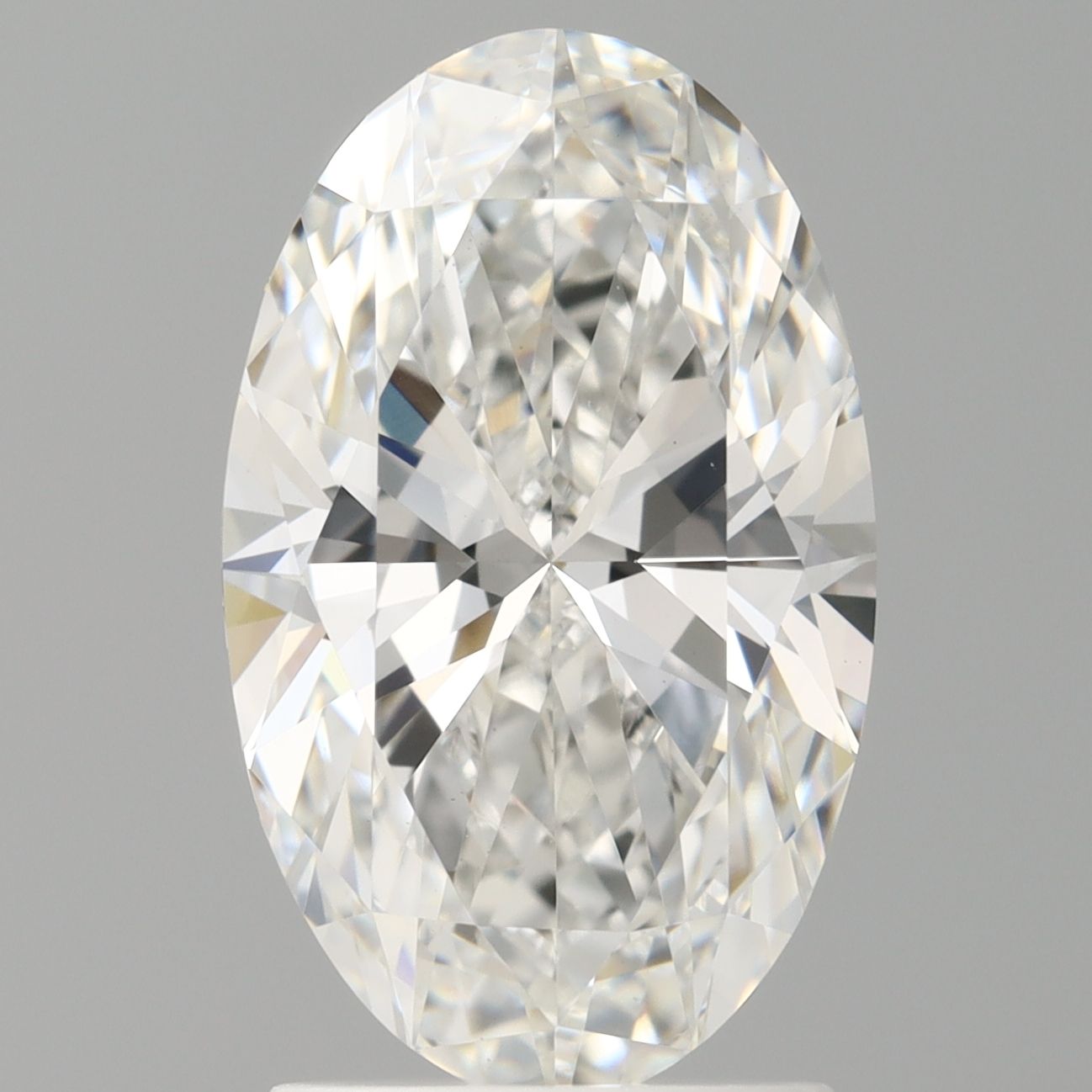 2.09 ct. oval Lab Grown Diamond front image