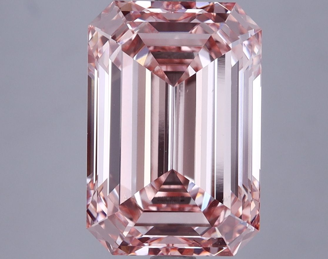 5.09 ct. emerald Lab Grown Diamond front image