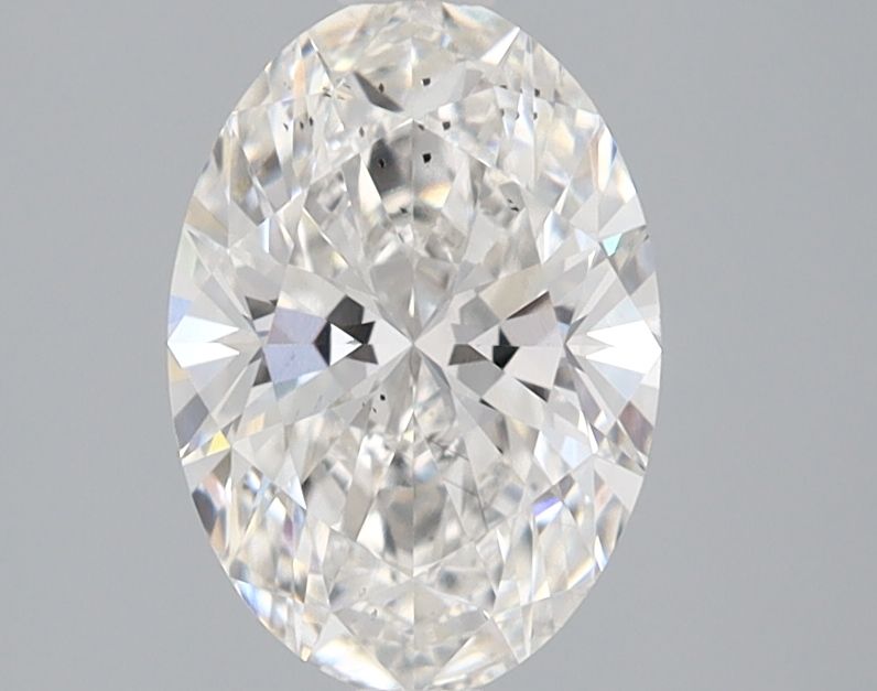 1.34 ct. oval Lab Grown Diamond front image