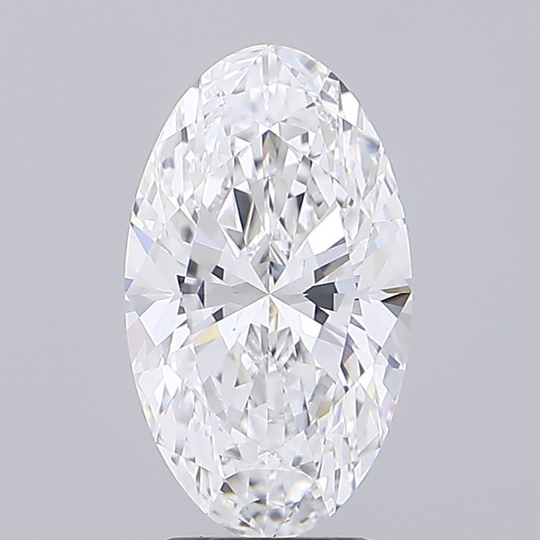 3.50 ct. oval Lab Grown Diamond front image