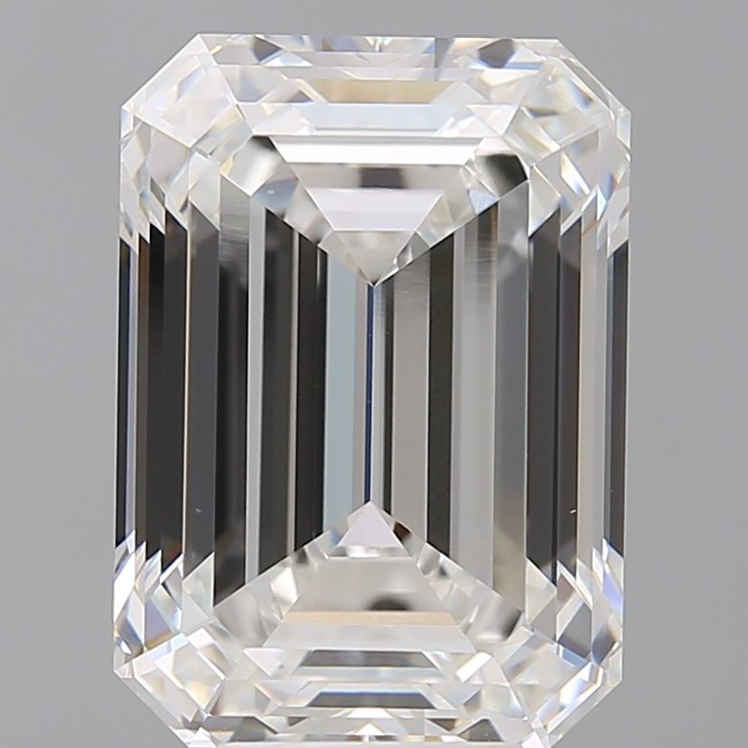 8.10 ct. emerald Lab Grown Diamond front image