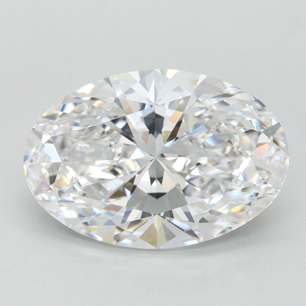 3.11 ct. oval Lab Grown Diamond front image