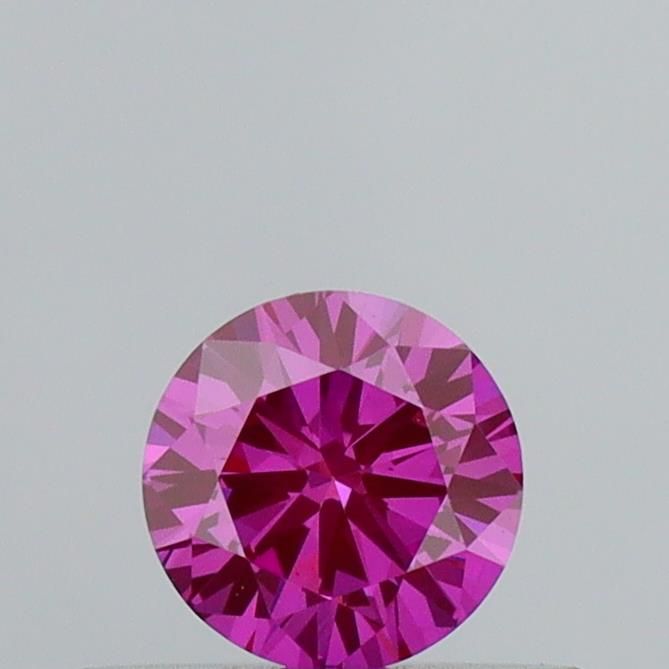 0.32 CT Fancy Vivid Pink ROUND