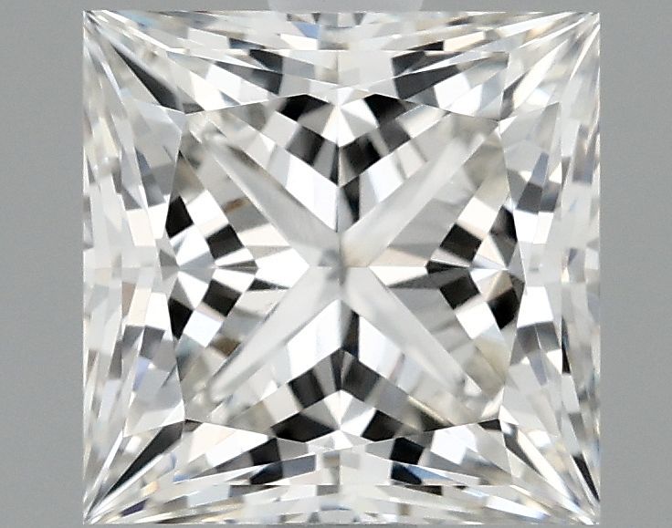 2.09 ct Princess diamond