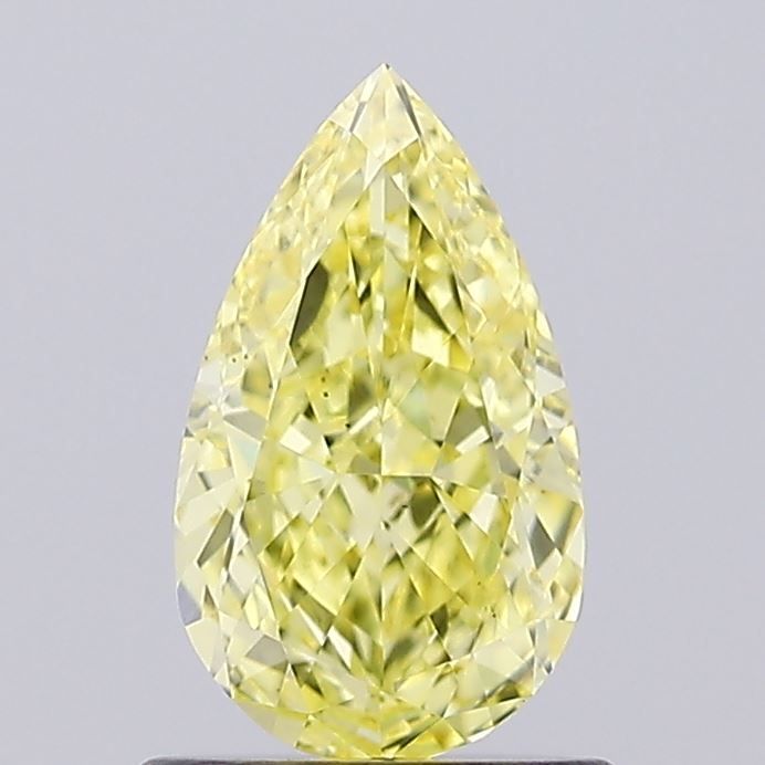 1.09 CT Fancy Intense Yellow PEAR