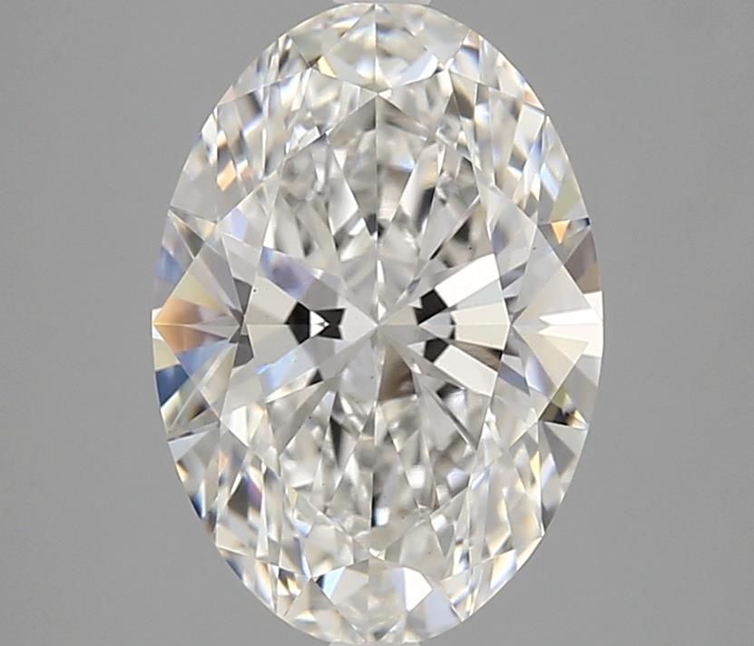 3.24 ct. oval Lab Grown Diamond front image
