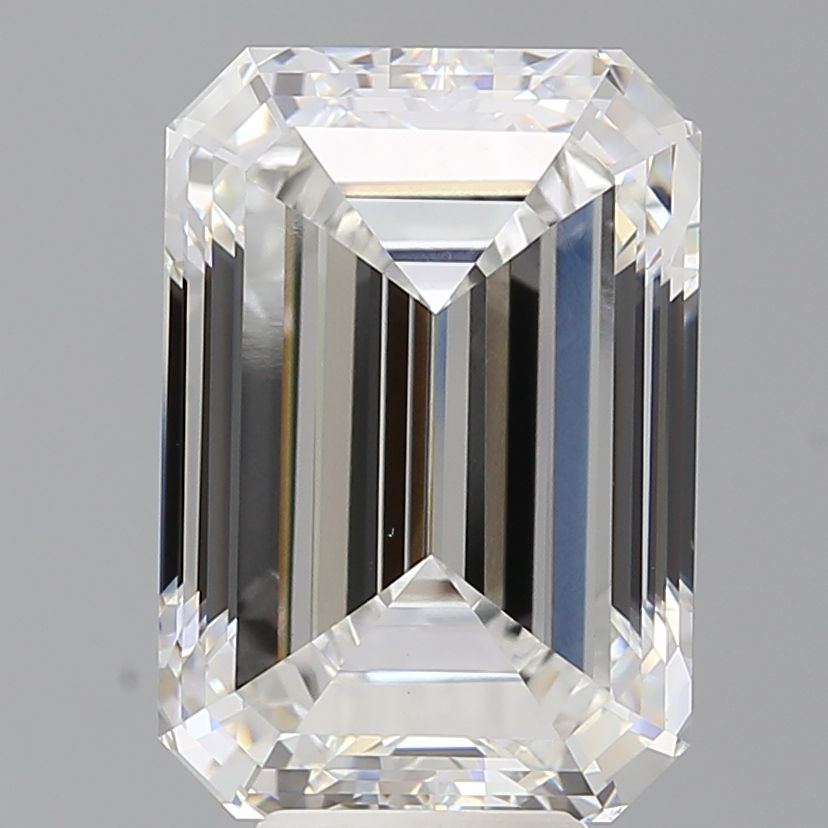 7.99 ct. emerald Lab Grown Diamond front image