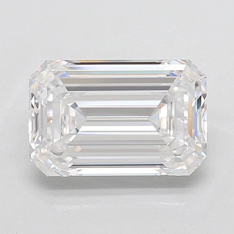 5.02 ct. emerald Lab Grown Diamond front image