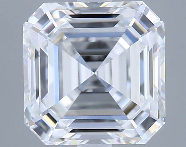 2.52 ct lab-grown Asscher Diamond