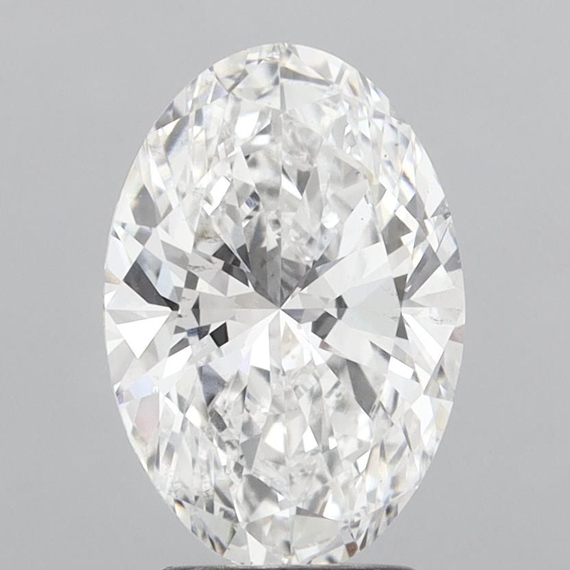 3.00 ct. oval Lab Grown Diamond front image