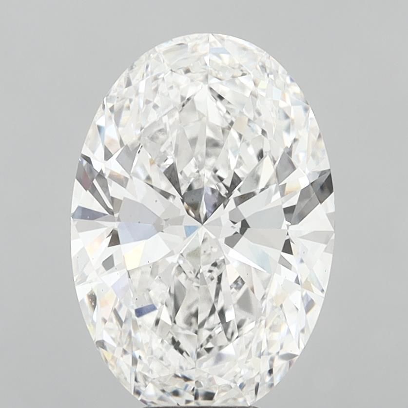 8.00 ct. oval Lab Grown Diamond front image