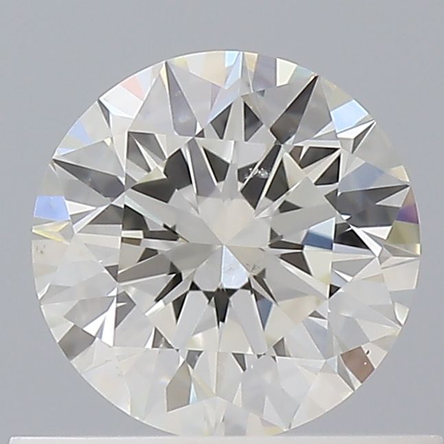 Diamant Rond 0.61 ct - Couleur J - Pureté SI1