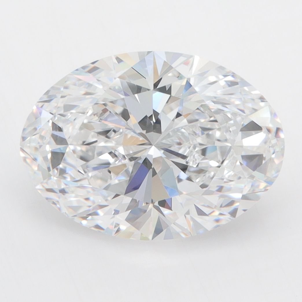 4.10 ct. oval Lab Grown Diamond front image