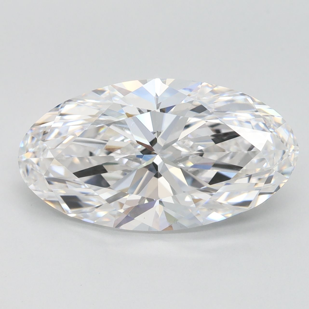 3.20 ct. oval Lab Grown Diamond front image