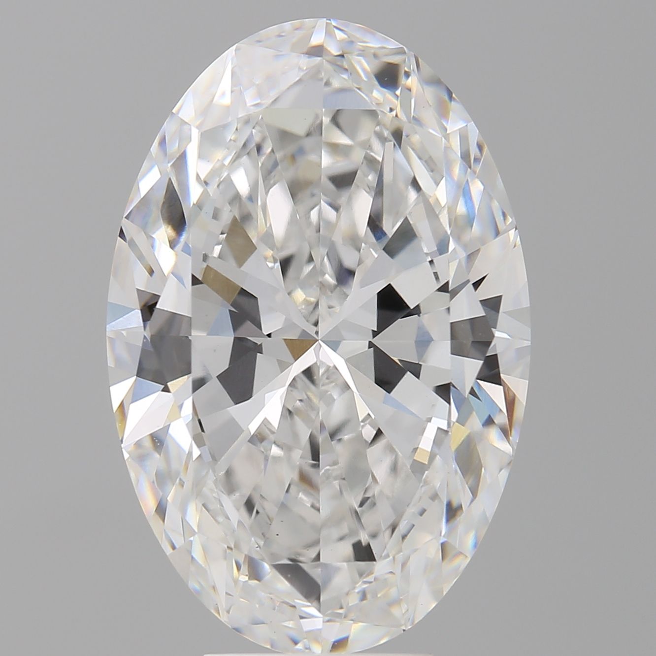 7.58 ct. oval Lab Grown Diamond front image