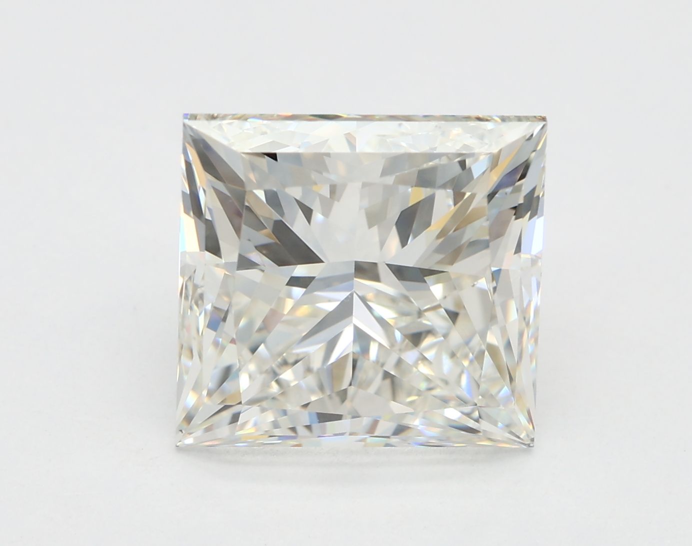 5.15 ct. princess Lab Grown Diamond front image