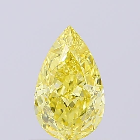 1.03 CT Fancy Intense Yellow PEAR