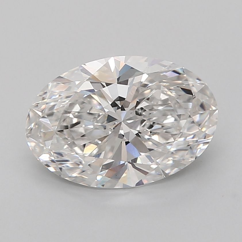 3.01 ct. oval Lab Grown Diamond front image