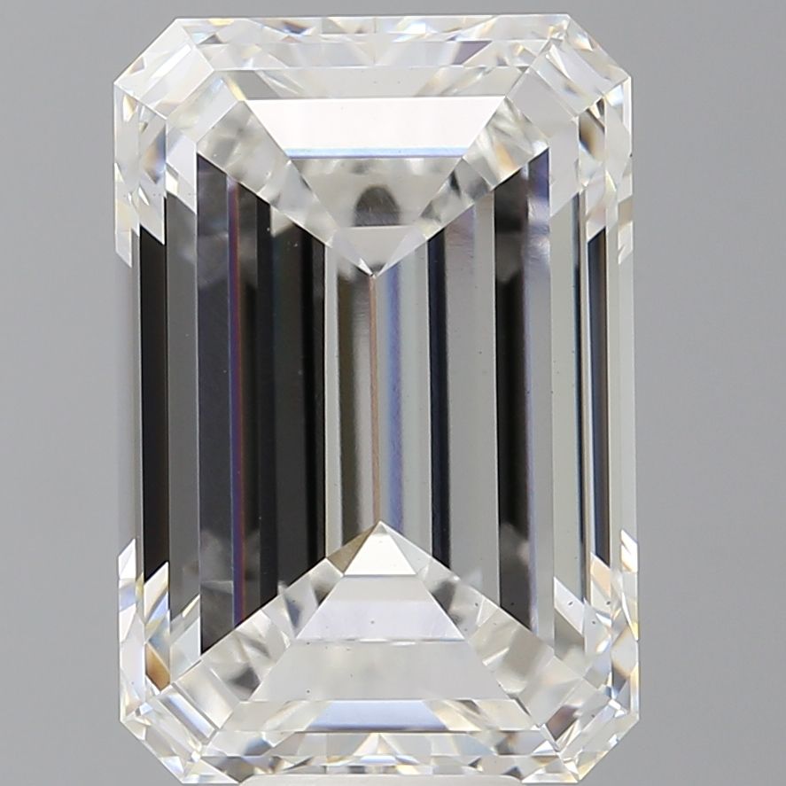 10.56 ct. emerald Lab Grown Diamond front image