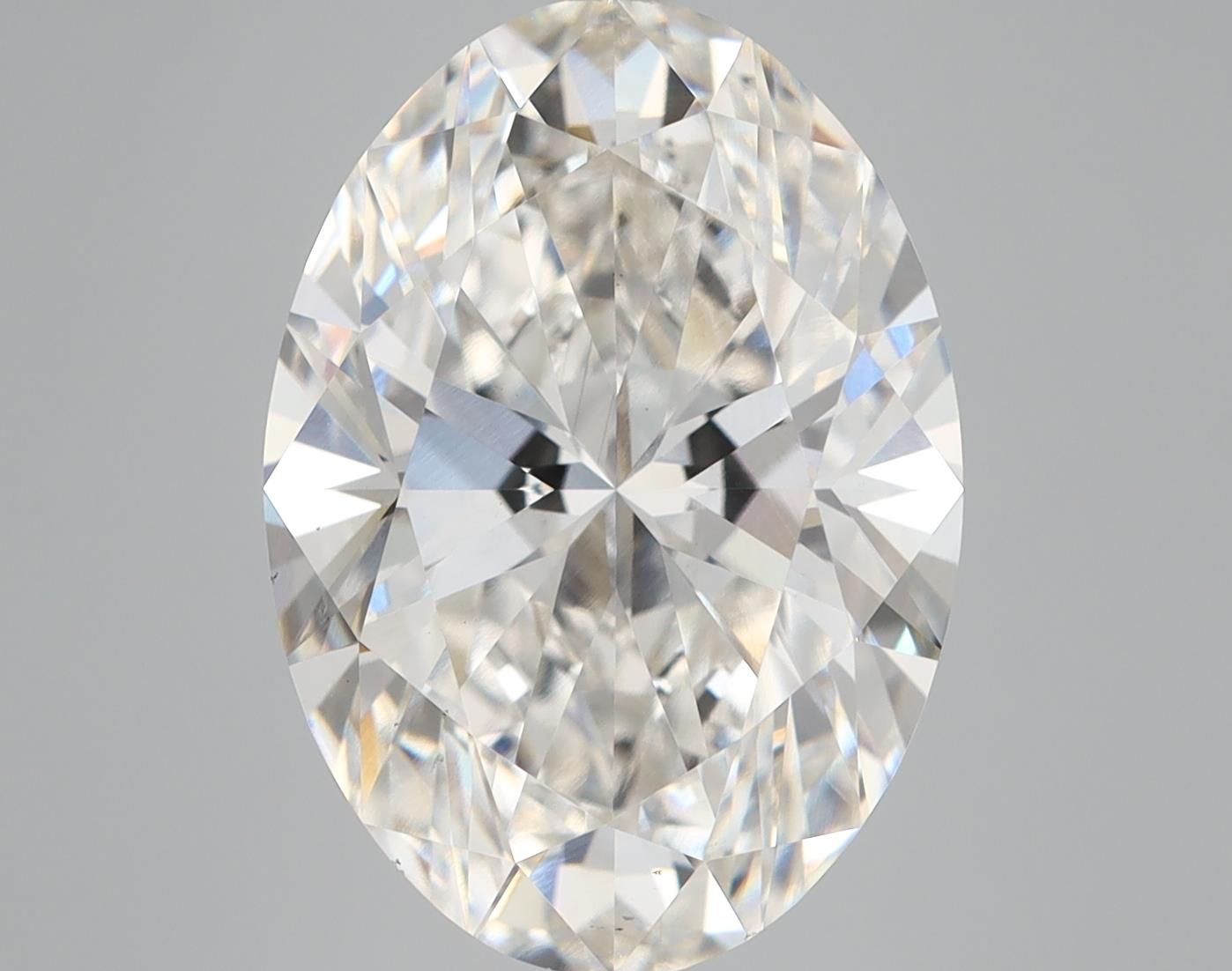 7.13 ct. oval Lab Grown Diamond front image