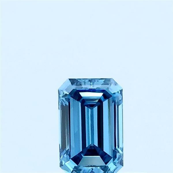 0.31 CT Fancy Vivid Blue EMERALD