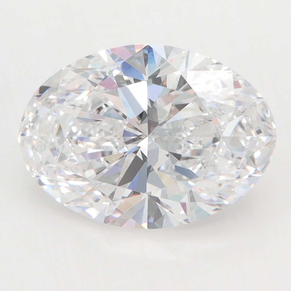 3.33 ct. oval Lab Grown Diamond front image