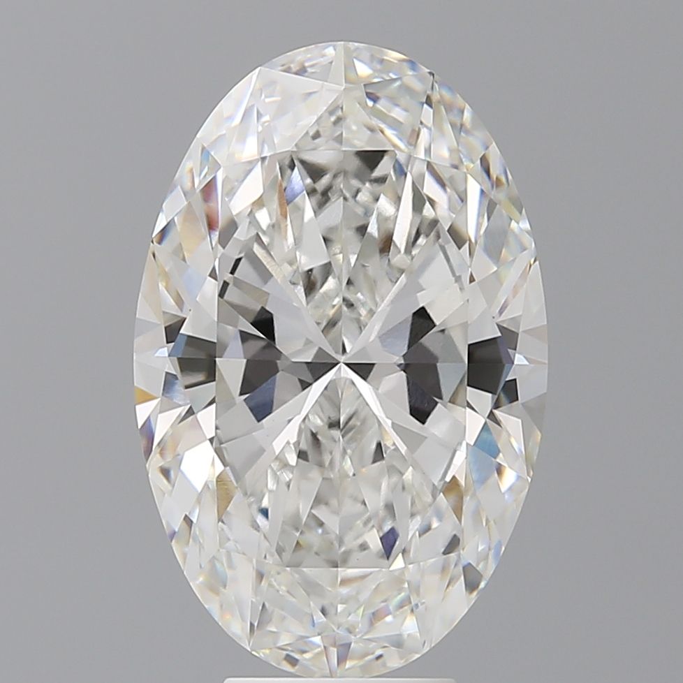 7.08 ct. oval Lab Grown Diamond front image