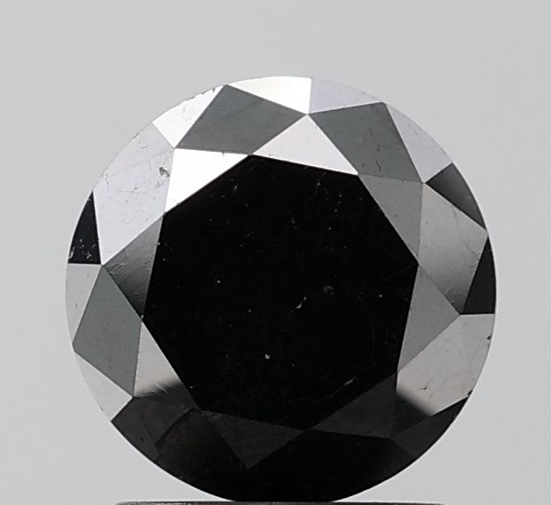 Diament 2.54 ct Fancy Black/VS2