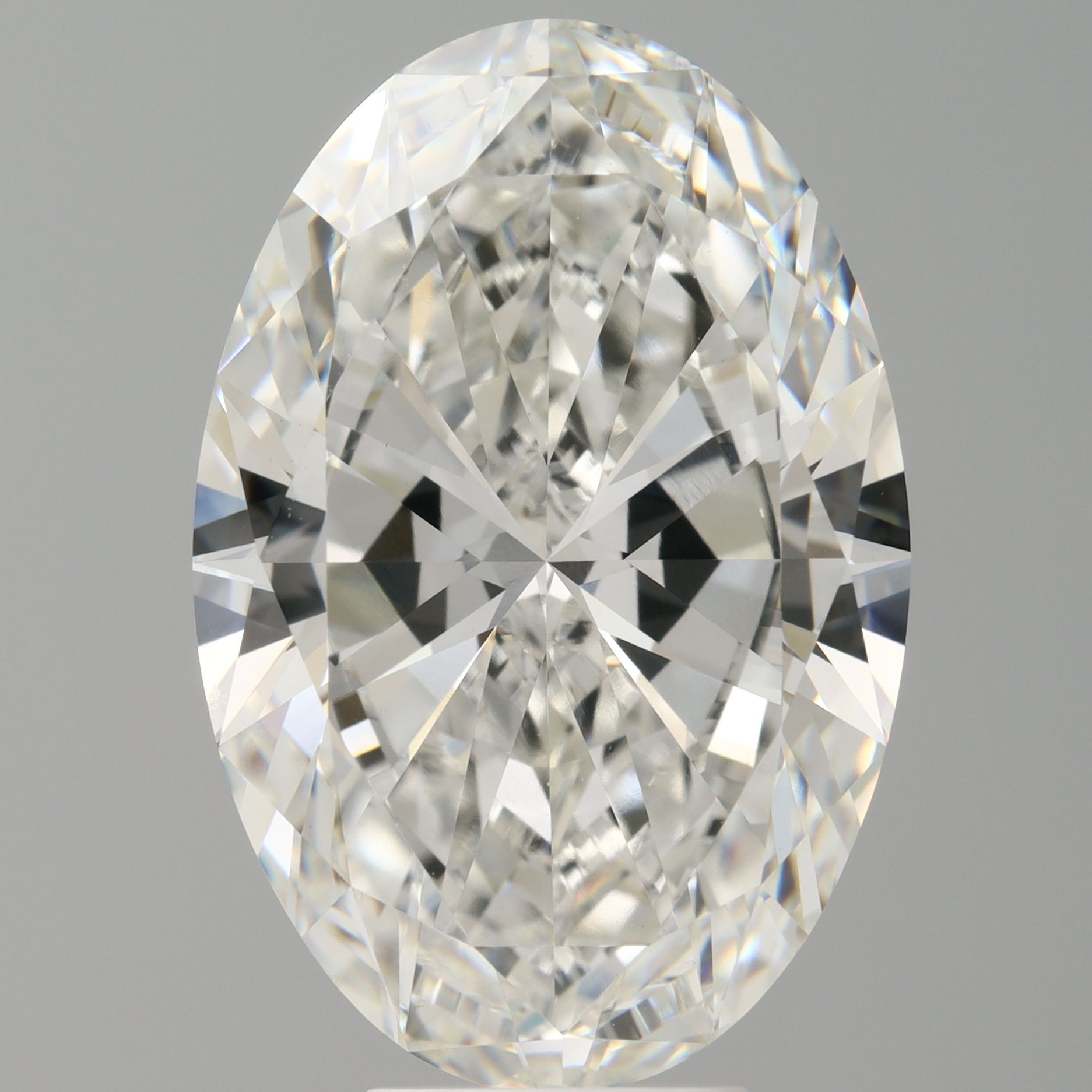 8.02 ct. oval Lab Grown Diamond front image