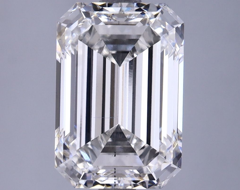 3.75 ct. emerald Lab Grown Diamond front image