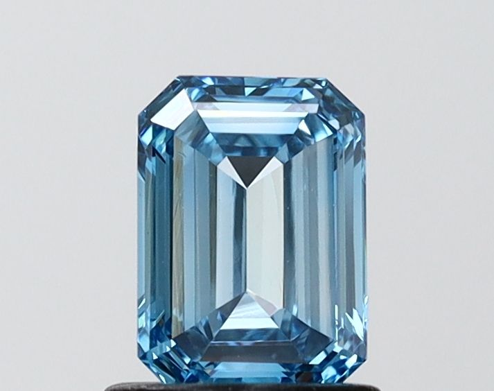 0.97 CT Fancy Vivid Blue EMERALD