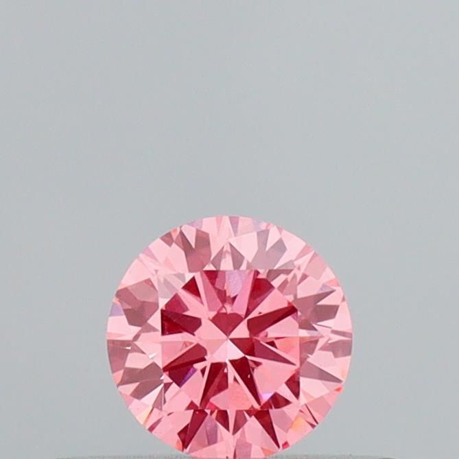 0.26 CT Fancy Vivid Pink ROUND