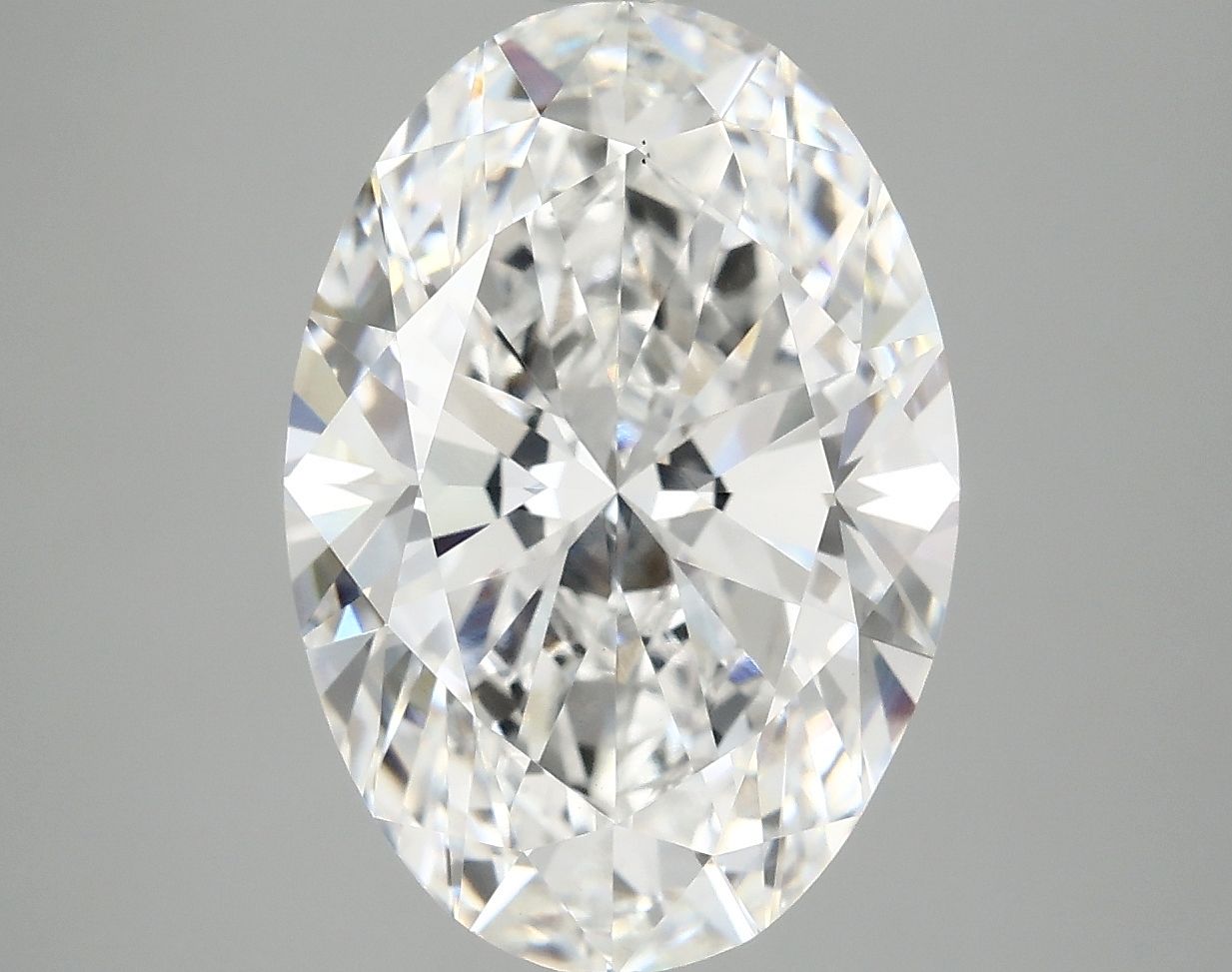 5.09 ct. oval Lab Grown Diamond front image