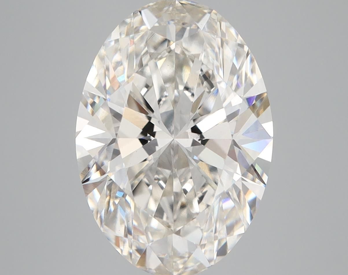 4.50 ct. oval Lab Grown Diamond front image
