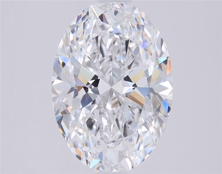 4.54 ct. oval Lab Grown Diamond front image