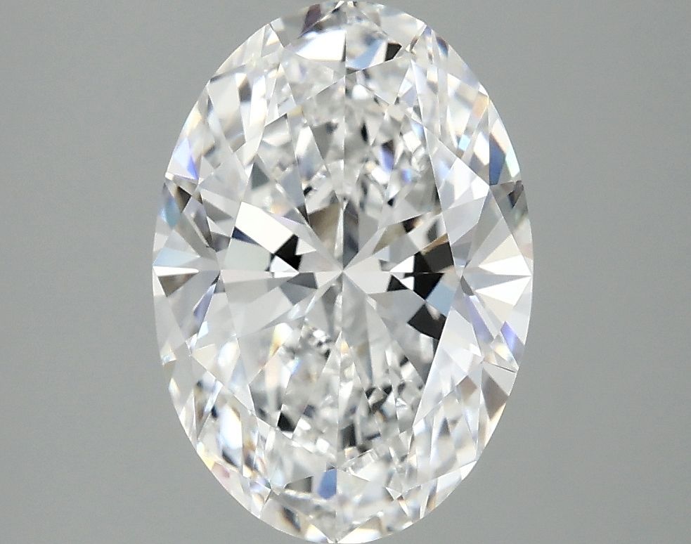 2.98 ct. oval Lab Grown Diamond front image