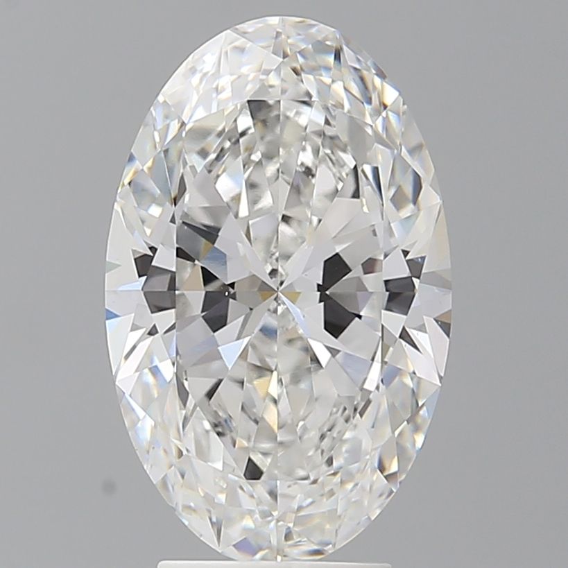 4.09 ct. oval Lab Grown Diamond front image
