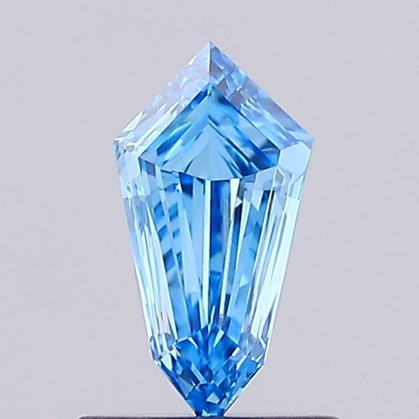 0.55 CT Fancy Vivid Blue SHIELD