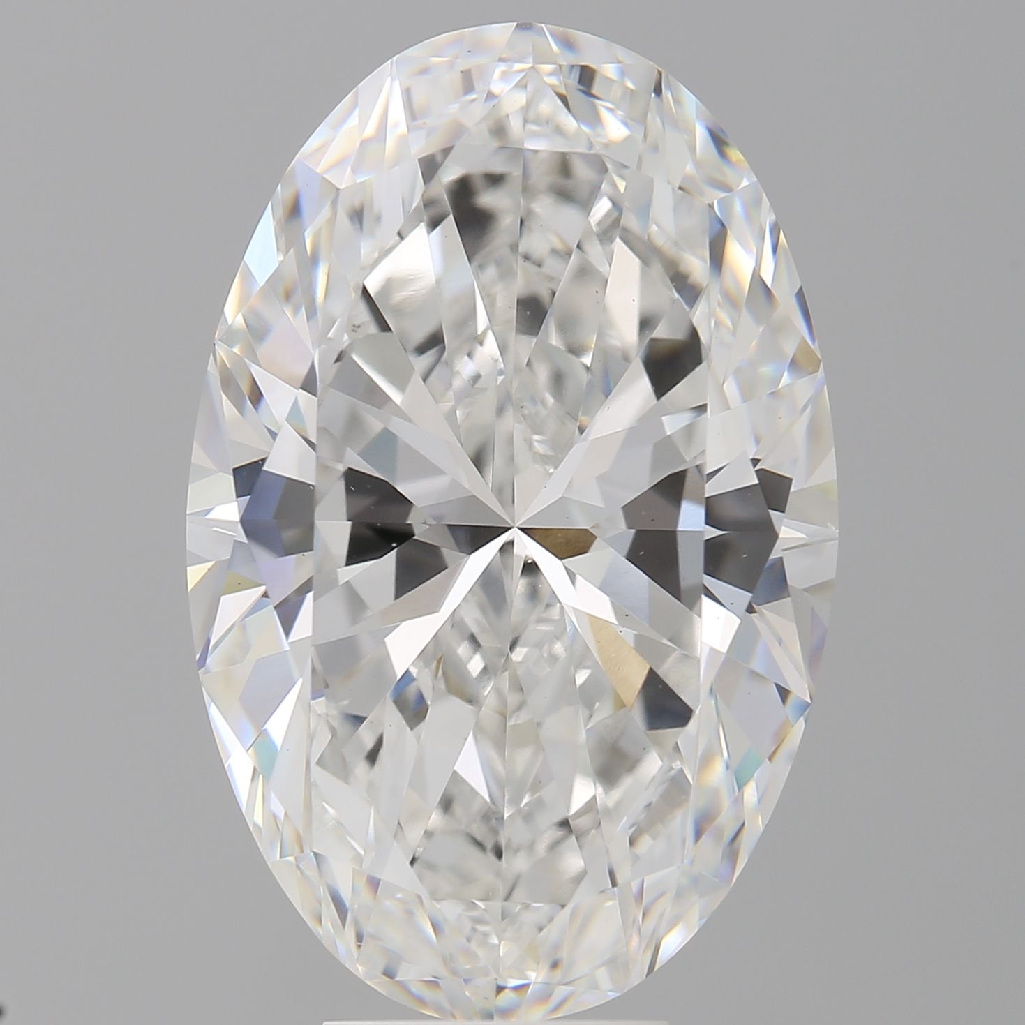 8.99 ct. oval Lab Grown Diamond front image