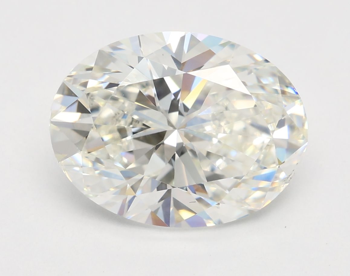 3.01 ct. oval Lab Grown Diamond front image