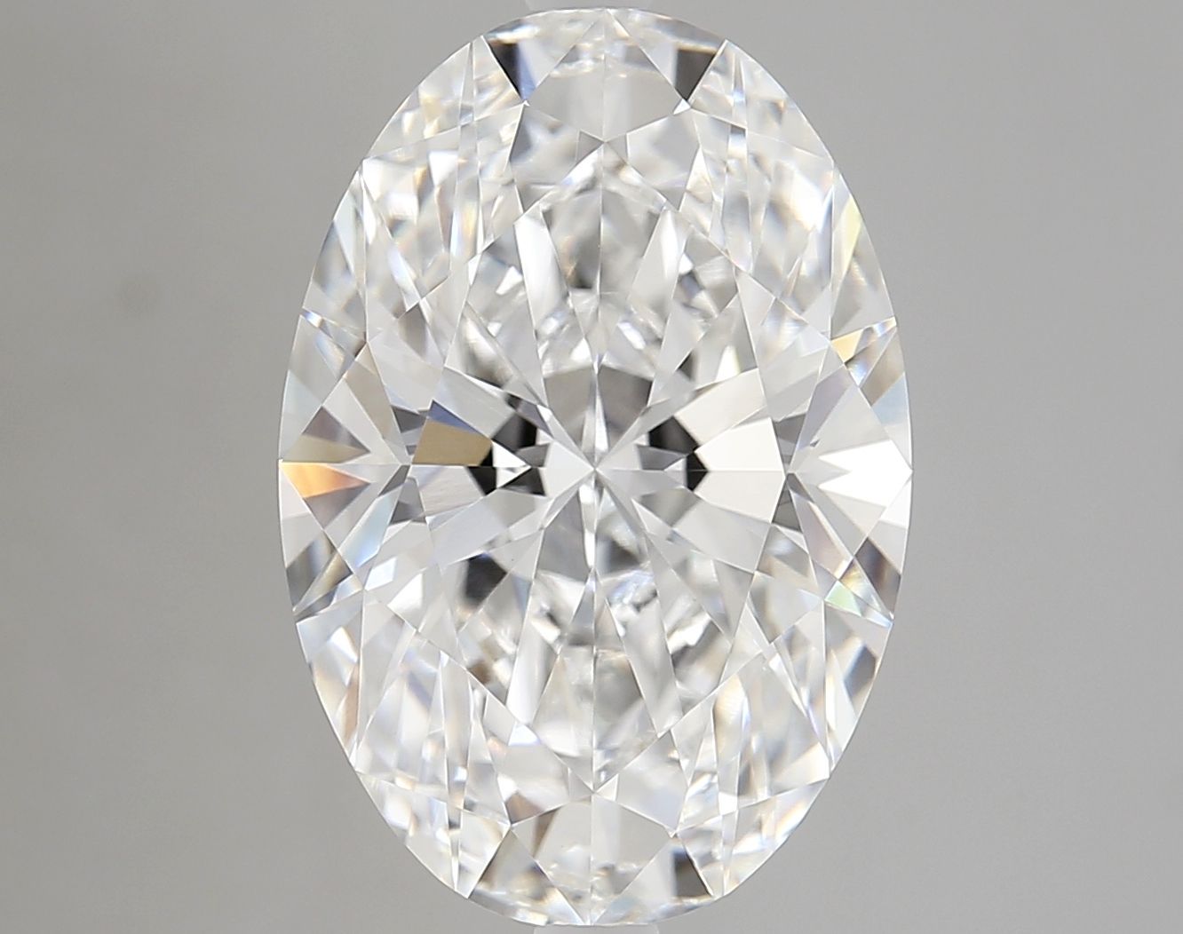 7.10 ct. oval Lab Grown Diamond front image