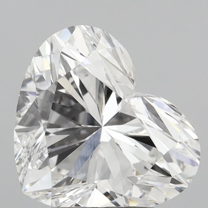 2.73 ct. heart Lab Grown Diamond front image