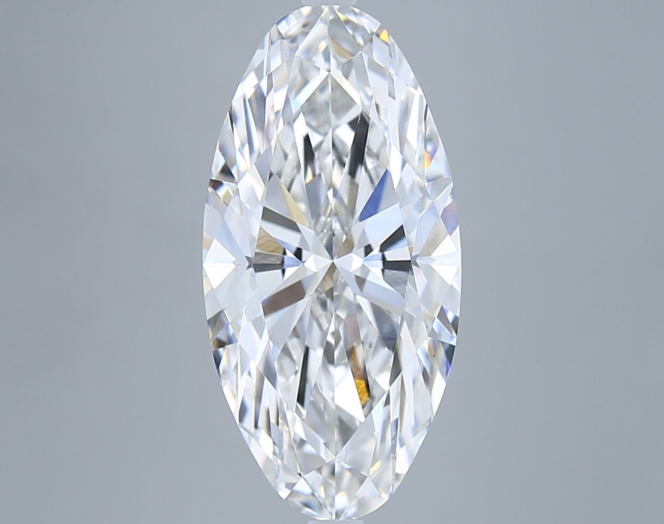 5.09 ct. oval Lab Grown Diamond front image
