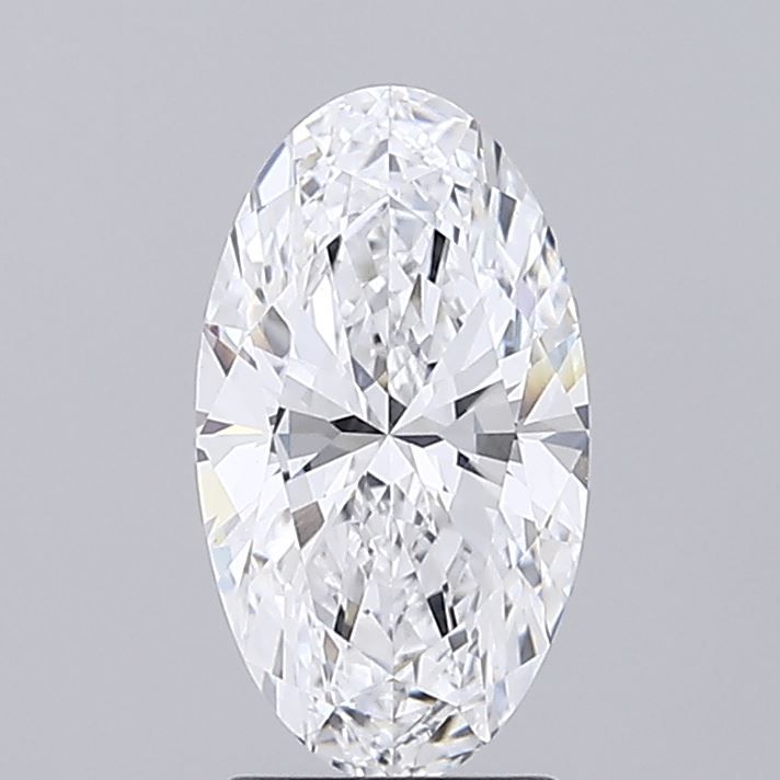 2.06 ct. oval Lab Grown Diamond front image